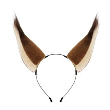 Realistic Squirrel Ear Hairhoop Halloween Party Dressingup Anime Costume Props