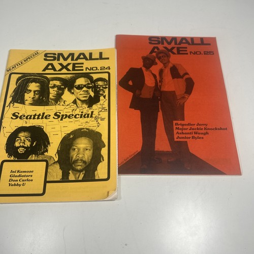 Small axe reggae magazine - axe,