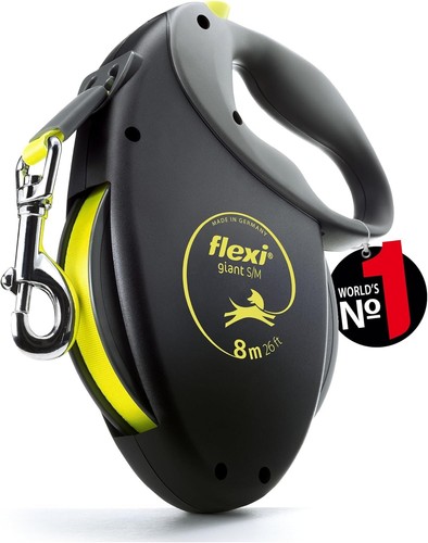 Flexi giant neon tape black - neon,