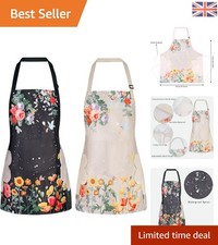 2-Pack Floral Waterproof