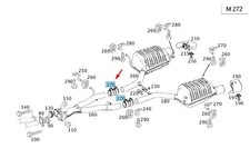 MERCEDES-BENZ SLK R171 EXHAUST