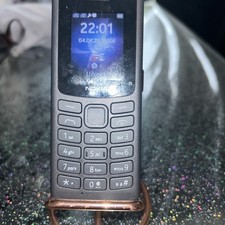 Nokia 105 Black Unlocked Cellular Phone Dual SIM 4 gb storage 