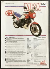 Honda mbx125f lightweight - honda,