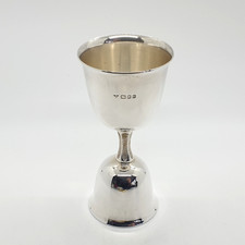 Sterling Silver Double Spirit Measure Brian Leslie Fuller London 1993