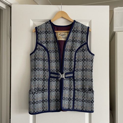 Vintage welsh 100 wool gilet - vintage,