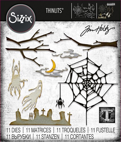 Sizzix thinlits vault fright - thinlits,