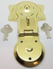 Polished Brass Trunk Lock with