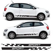 Racing side stripes decal - side,