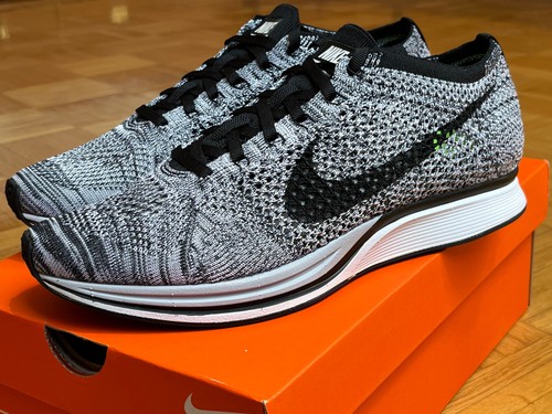 Bnib nike flyknit racer oreo - nike,