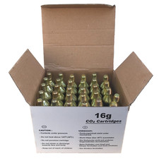 CO2 Cartridge 30 Threaded 16g