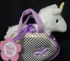 Purple Unicorn in Carry Bag