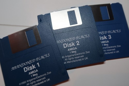 Abandoned places amiga game - places,