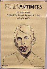 Foals Antidotes Official Original Promo Poster 76x51cm