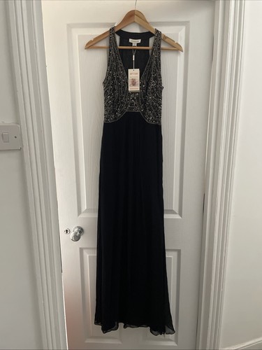 Monsoon black beaded evening - monsoon,