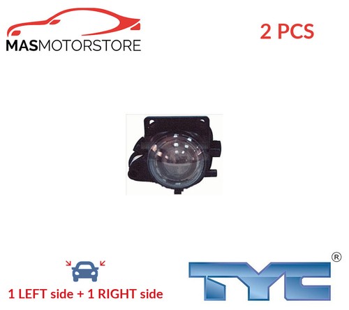 Fog light lamp - lamp, pair