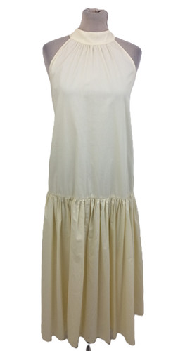 Women dress cream - women's,