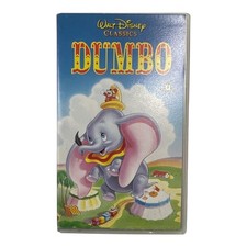 Walt Disney Classics Dumbo VHS Tape - Vintage Animated Classic