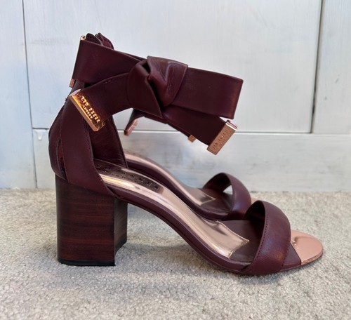 Ted baker burgundy leather - baker,