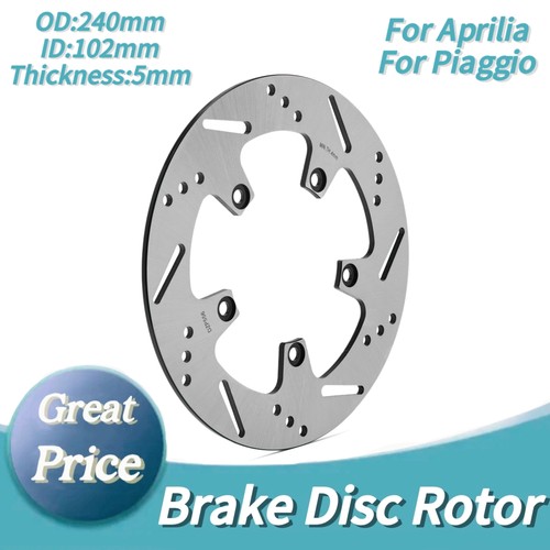 Rear brake disc rotor - rear,