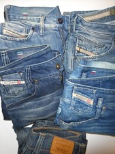 VINTAGE DIESEL JEANS WOMEN MEN + LEVI’S WOMEN + LEE COOPER BAG RARE LOT