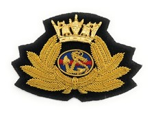 Merchant Navy Cap Badge Anchor