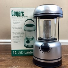 Coopers OF STORTFORD 12 LED Lantern Light Lamp 7645 Home/Boating/Camping/Caravan