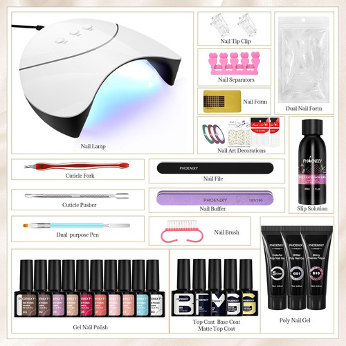 Gel nail polish - gel, with