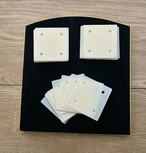 Weaving tablets solid - tablets, x