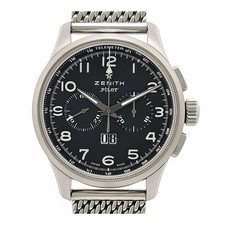 ZENITH Pilot Big Date Special 03.2410.4010/21.M2410 Men's Used Watch #111026