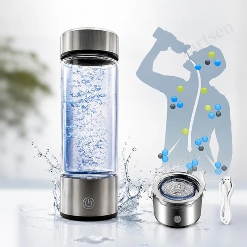 Hydrogen water bottle - hydrogen, portable