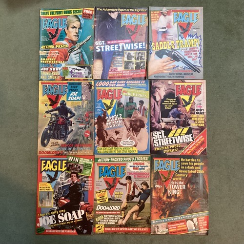 Eagle comics issues from - 9, x