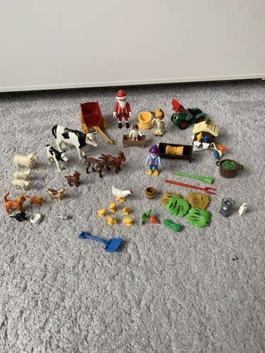Playmobil christmas farm scene - farm,