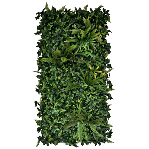 Artificial green living wall - green,