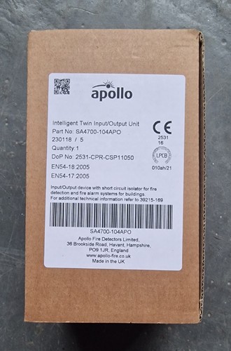 Apollo fire alarm - alarm, intelligent