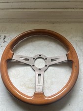 Abarth Wooden Steering Wheel