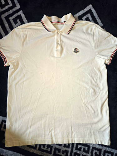 Moncler men white piqué - moncler,