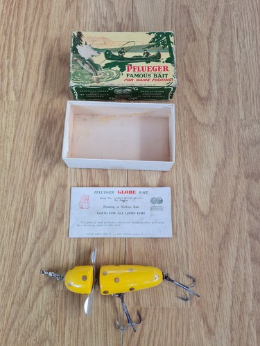 Vintage rare pflueger globe - pflueger,