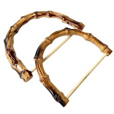 Box Handle Bamboo Bag Handles Shoulder Bag Strap Detachable Handbag Band Handle