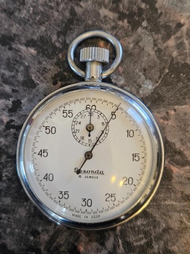 Vintage sekonda russian stop - sekonda,