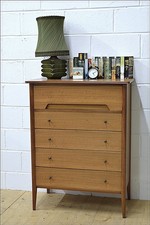 Vintage Teak Chest of Drawers