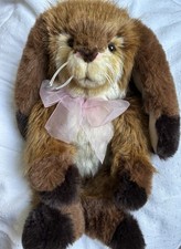 Charlie Bear Rabbit Carrots Bear House Bears Collection. Retired.