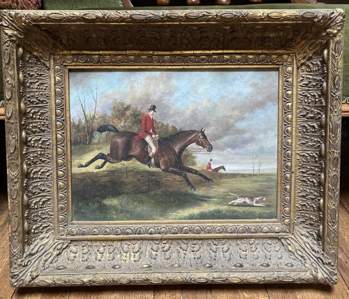 Vintage equestrian original - equestrian,