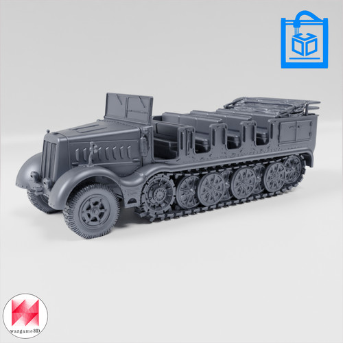 Kfz half track infantry - sd.kfz.9,