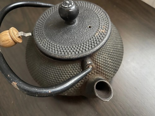 Cast iron teapot - iron, japanese