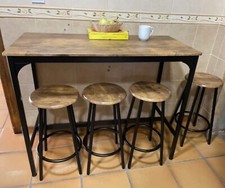 Breakfast bar table and stools - breakfast,