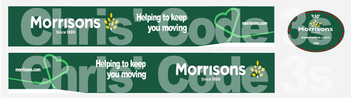 Code adhesive vinyl decals - code,
