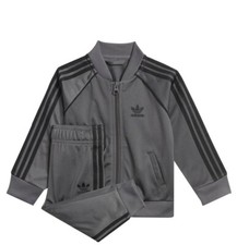 Adidas Originals SST Junior full Tracksuit Kids Zip Track Grey 9-12 Months