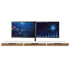 CHEAP Dual Monitor Bundle - BENQ GL955A 19" Wide HD Ready LCD Monitor - VGA