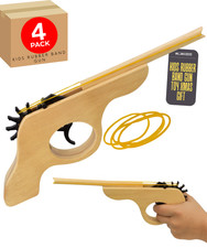 Wooden Rubber Band Gun Rapid