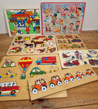 Bundle Joblot 7 Vintage Wooden